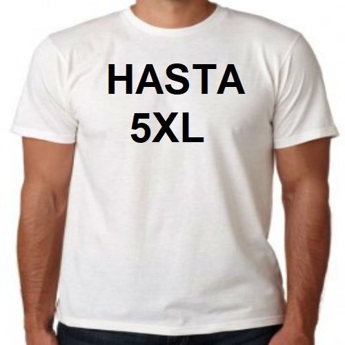 Camiseta Básica Manga Corta 100% ALGODÓN 1A CALIDAD DESDE M HASTA 5XL